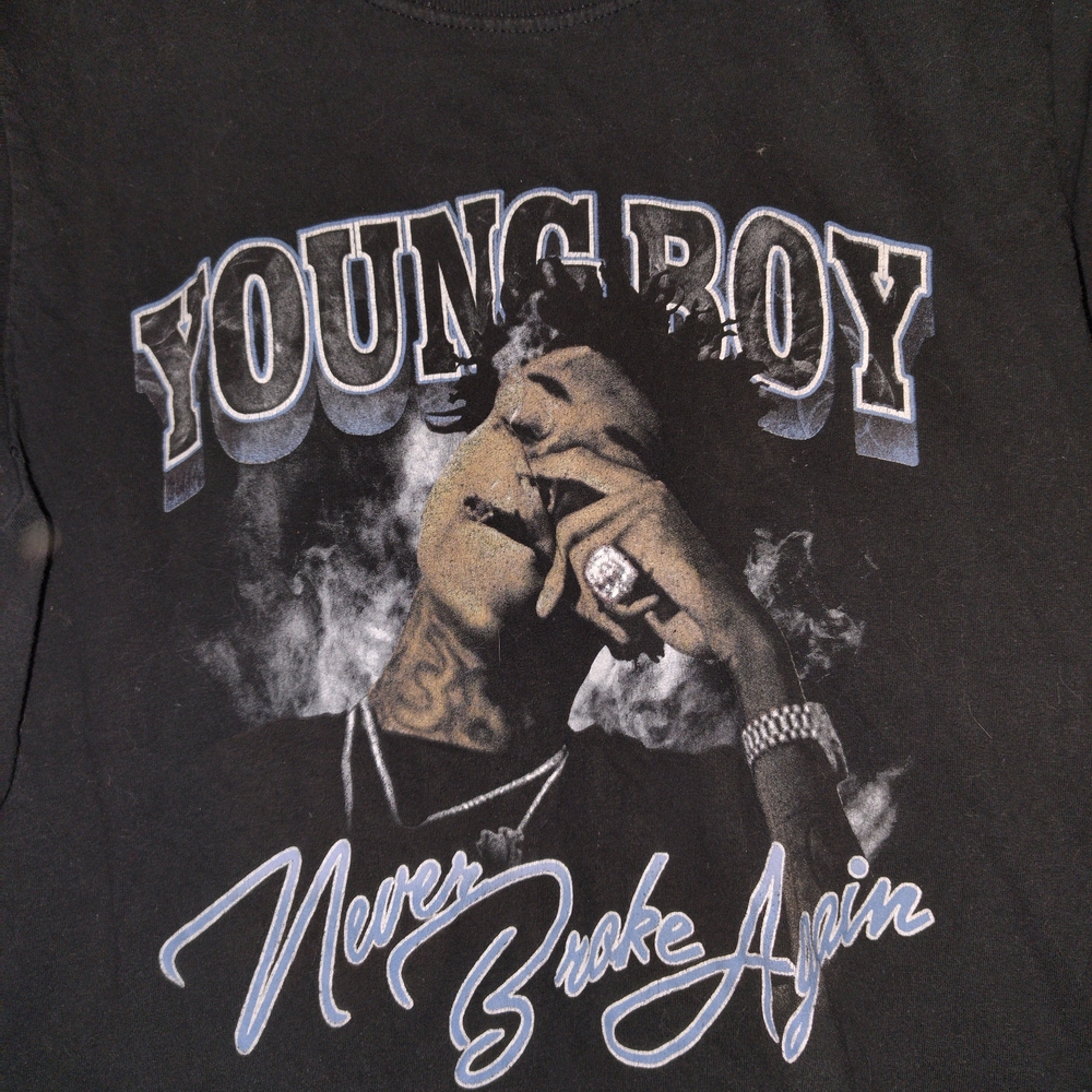 Neiman Marcus Black Graphic Tee Nba Youngboy Tour Merch Rare Mint Vintage  Tour - Picture 2 of 7